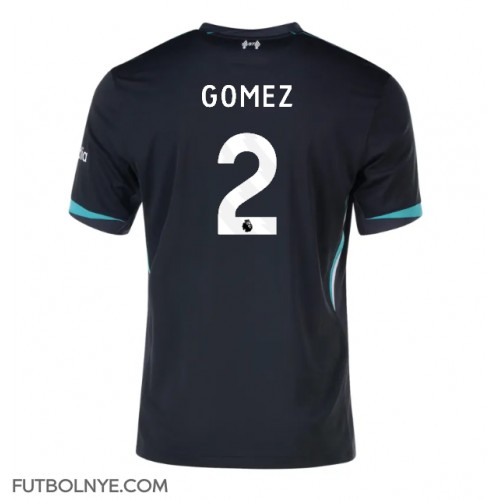 Camiseta Liverpool Joe Gomez #2 Visitante Equipación 2024-25 manga corta